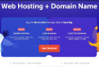 Web Hosting + Domain Name